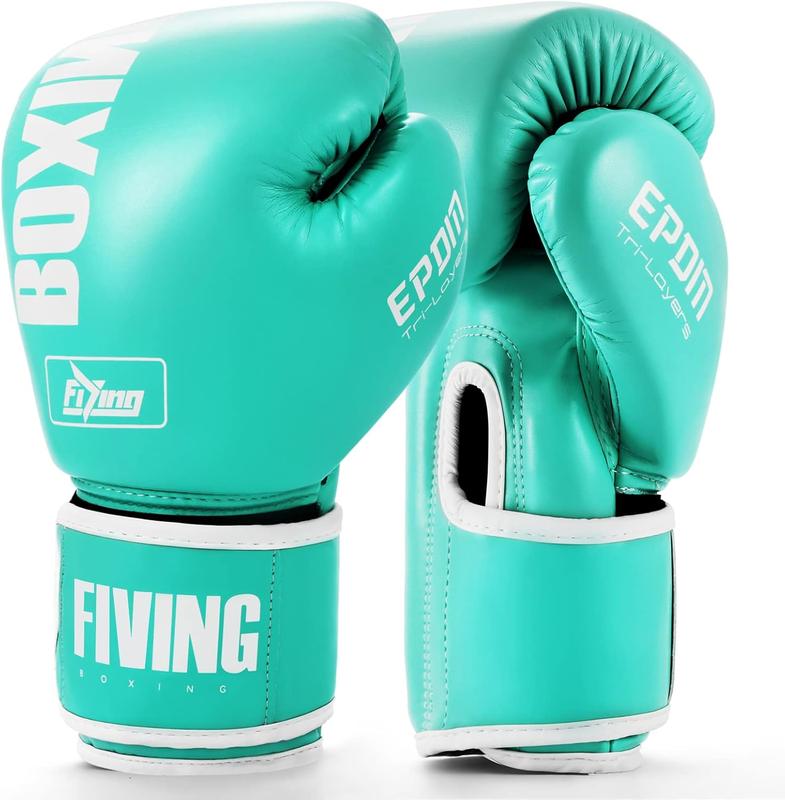 FIVING Boxing Gloves for Men and Women - Suitable for Boxing, Kickboxing, Muay Thai, MMA, and Heavy Bag Training