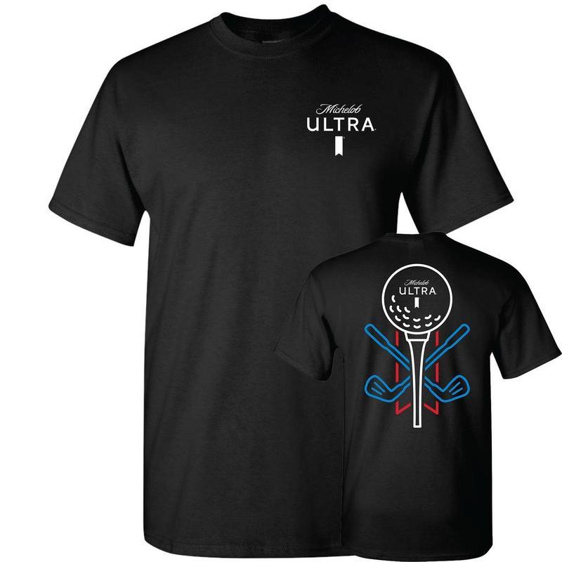 Michelob-Ultra Golfing Tee, Unisex Shirt 2 side, Choose for Men for Women