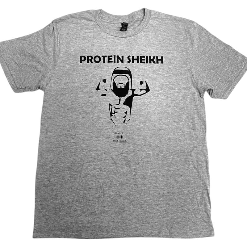 Protein Sheikh Funny Gym workout Shirt (protein shake)