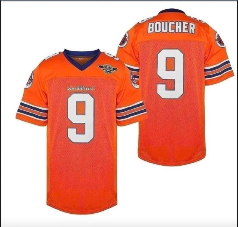 Bobby Boucher Adam Sandler - The Waterboy Jersey, Make Your Movie Fan Jersey Shirt Gift, Printed America Sport Jersey Collection