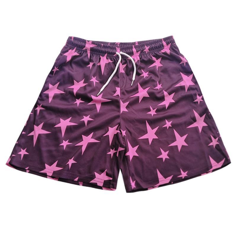 Men's Quick Drying Sporty Drawstring Waist Shorts for Summer, Gym Shorts