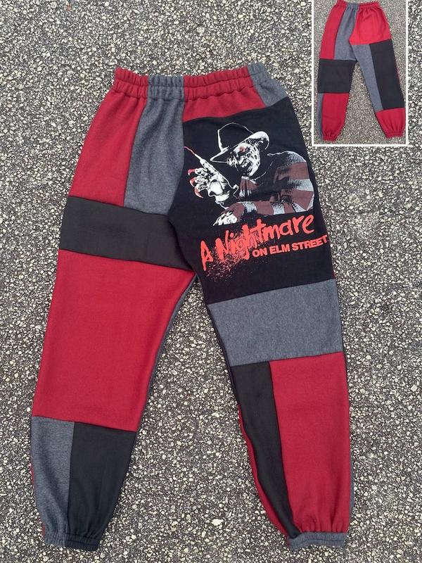 Trick or Treat Halloween Joggers, Halloween Jogger Pants, Scary Pants, Fall Winter Pants, Jogger Pant For Men