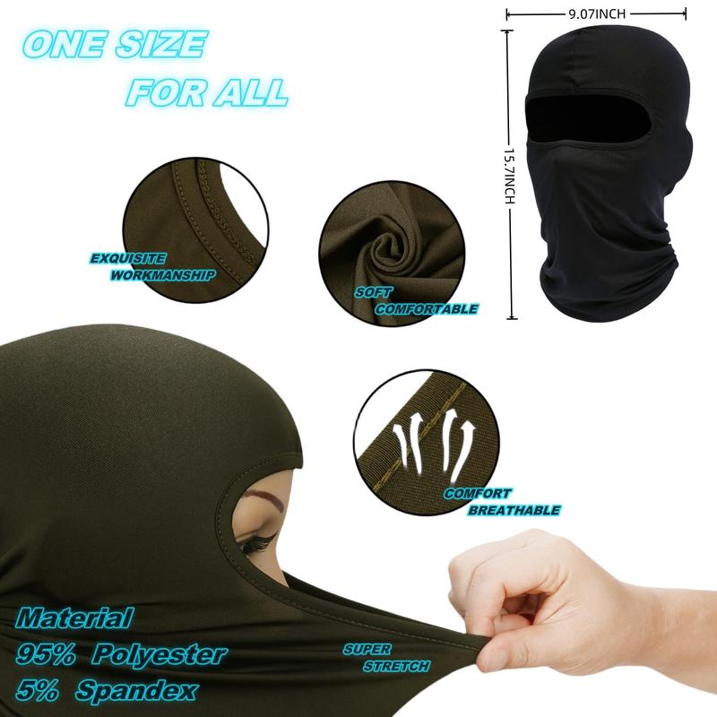 Balaclava Sun uv face mask UPF 50+ ski mask Neck Gaiter face Scarf Outdoor Sports