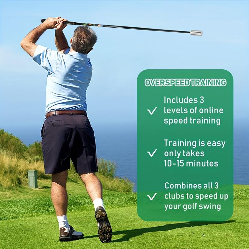 Indoor and Outdoor Golf Swing Speed Trainer, Suitable Golf Swing Training Equipment