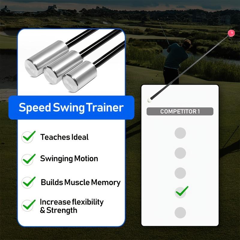 Indoor and Outdoor Golf Swing Speed Trainer, Suitable Golf Swing Training Equipment