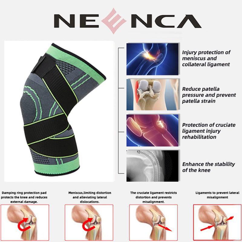 Fitness Knee Pad Adjustable Protection Sports Fitness Patella Brace Knee Pad