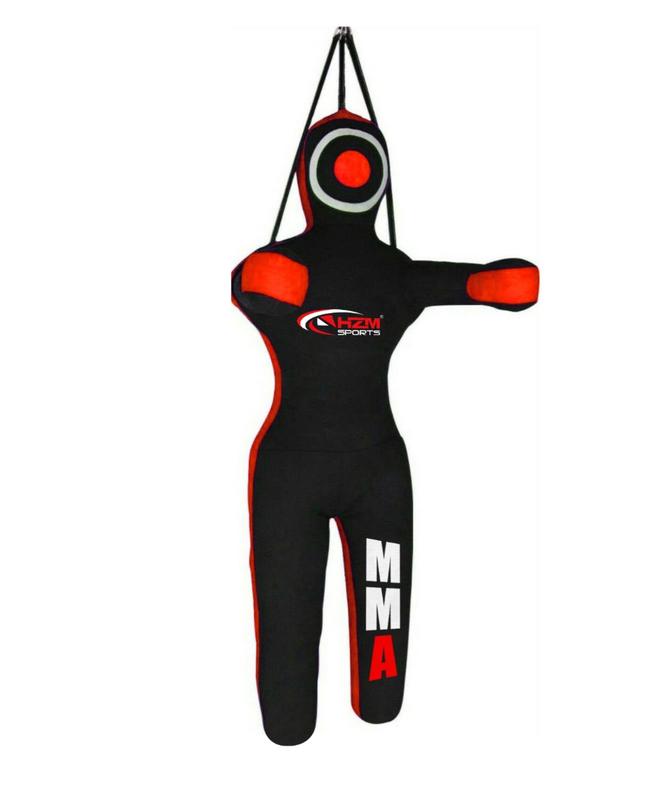 100% Canvas Heavy Duty Boxing Grappling HANGING Punching Dummy MMA 