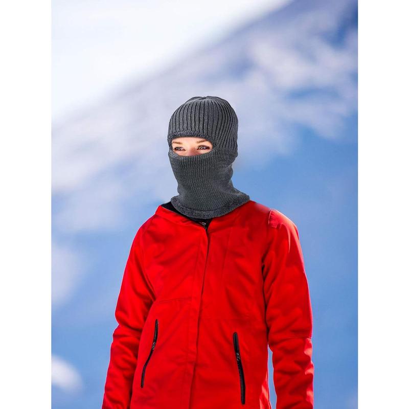 2 Counts Winter Face Mask Ski Masks Warm Knitted Balaclava for Men Women Fleece Windproof Face Cover for Outdoor Sports