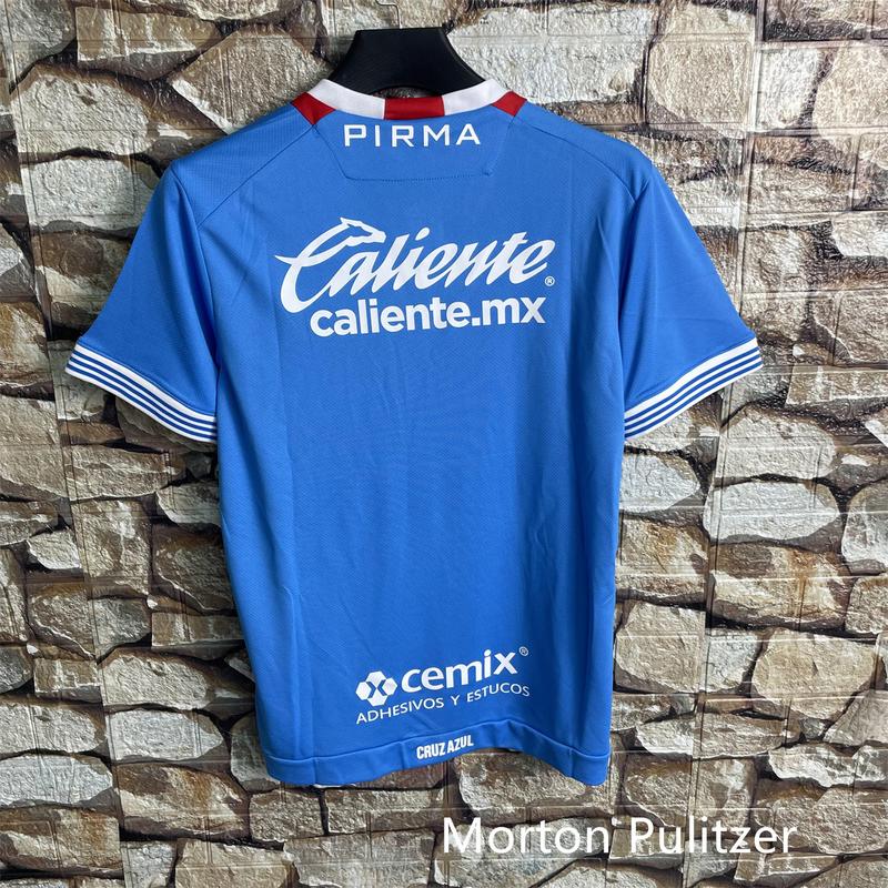 24 25 Mexico cruz Azul Blue Cross Home Jersey Fan Edition