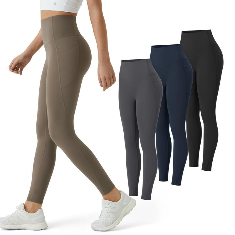 Halara 3-Piece SoCinched High Waisted Tummy Control Side Pocket Shaping Training Leggings Set