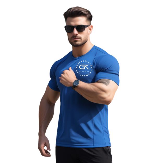 GYMANIAK 100% Cotton Premium Oversized Training Shirt for Bodybuilding