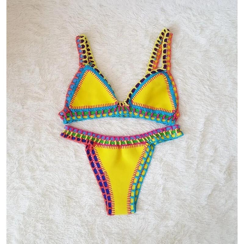 Crocheted Bikini Set