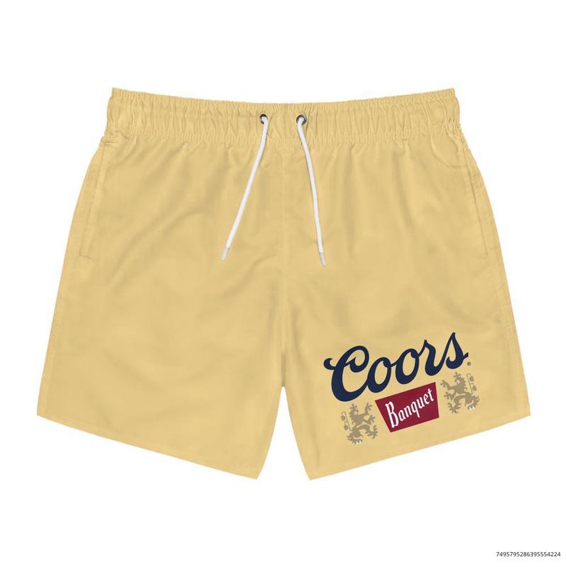 Coors Banquet Beer Swim Trunks-Shorts 5