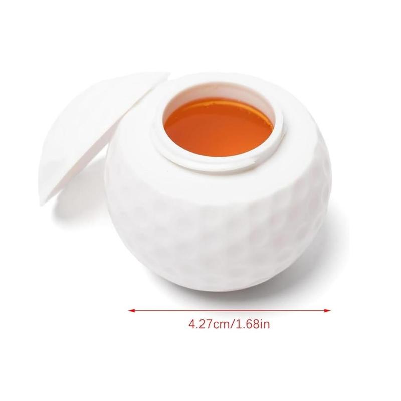 Golf Shot Glasses, 3 6 Counts Golf Ball Shot Glasses, Innovative Shot Glass Gifts for Golf Lovers, Golf Cups with Lids, Golf Accessories