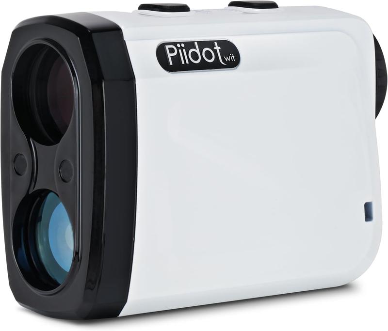 PIIDOTWIT Golf Rangefinder with Slope 600 Yard Rangefinder 6x24mm Waterproof, Pulse Vibration, Carrying Case, Free Battery, Gift Wrap F2