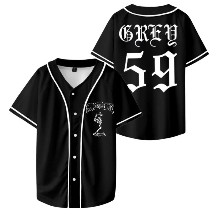 Grey 59, SuiicideBoyz Jersey, Tour 2024, Fan Shirt,  Baseball Jersey