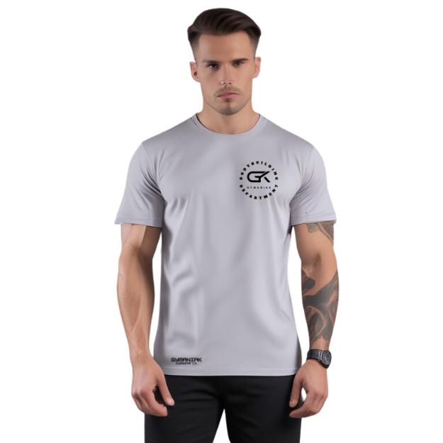 GYMANIAK 100% Cotton Premium Oversized Training Shirt for Bodybuilding