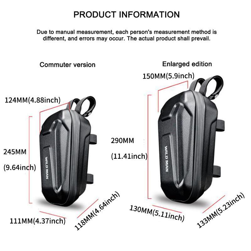 Foldable Bike Bag, Waterproof Bike Storage Bag, Bike Storage Bag with Foot Pedal, Suitable for Electric Scooter, Folding Bicycle, Electric Scooter, Self-balancing Scooter