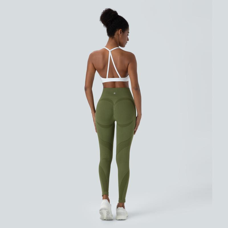 Halara Seamless Flow High Waisted 7 8 Yoga Leggings