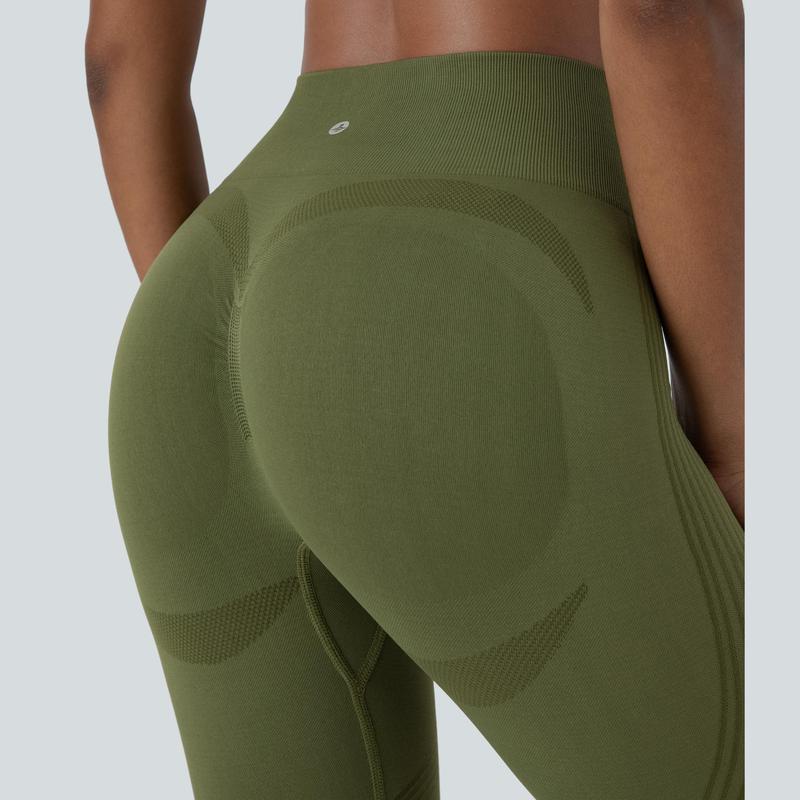 Halara Seamless Flow High Waisted 7 8 Yoga Leggings