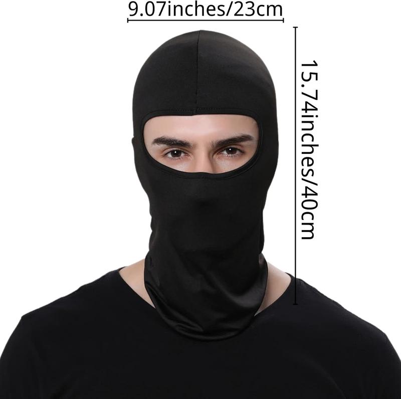 Balaclava Cover Full Face Mask Sun Black Neck Warmer Hat Men Windproof  for Outdoor