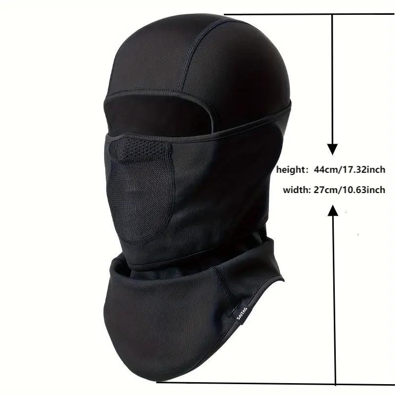 Winter Cycling Face Mask, Warm & Windproof Cycling Face Neck Cover, Sports Cold-proof Skiing Headgear, Mountaineering, Fishing & Fleece Scarf