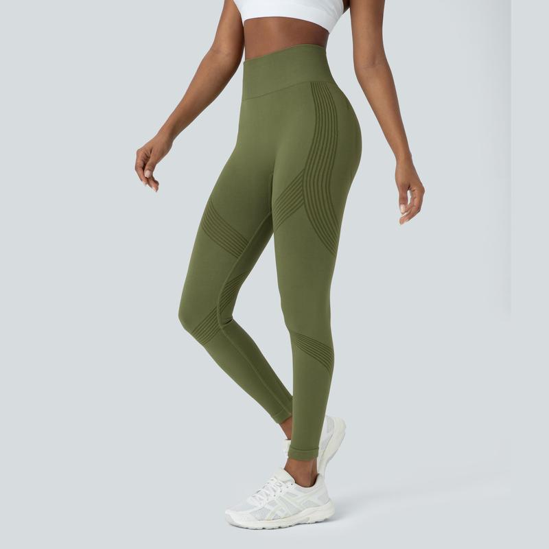 Halara Seamless Flow High Waisted 7 8 Yoga Leggings