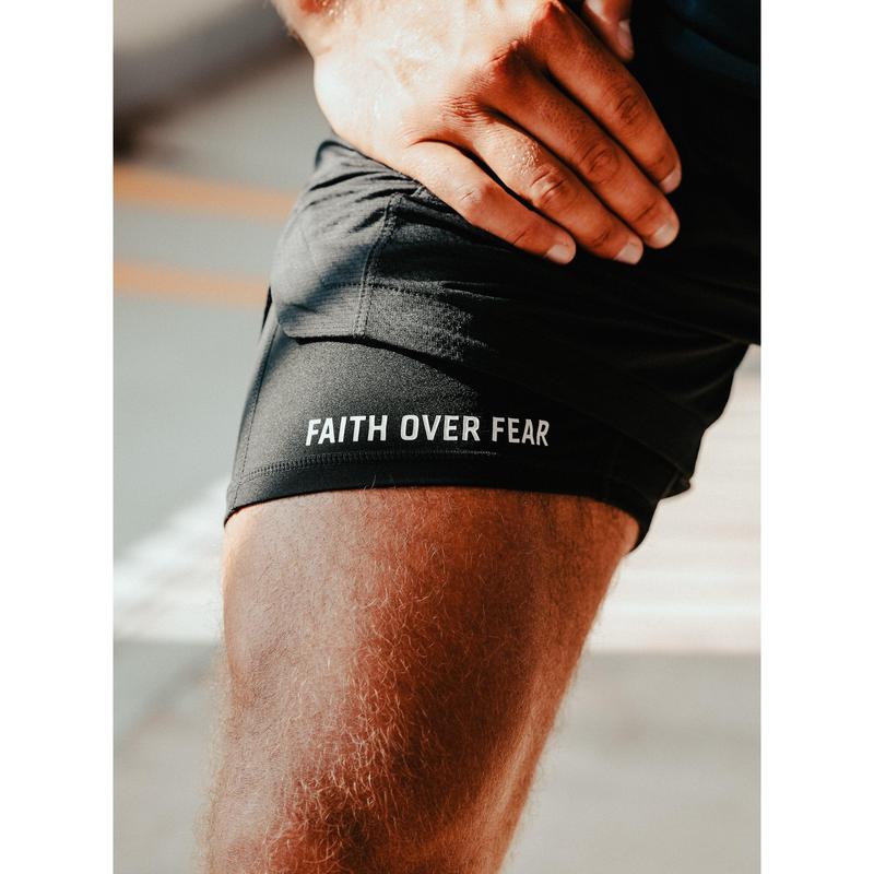 Faith Over Fear Liner Shorts