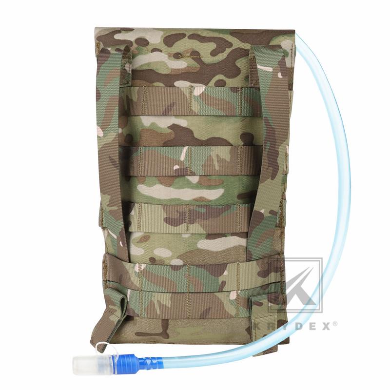 Krydex Tactical 50 oz Hydration Carrier MOLLE Pack Modular Water Bladder Pouch Water Bladder is not include