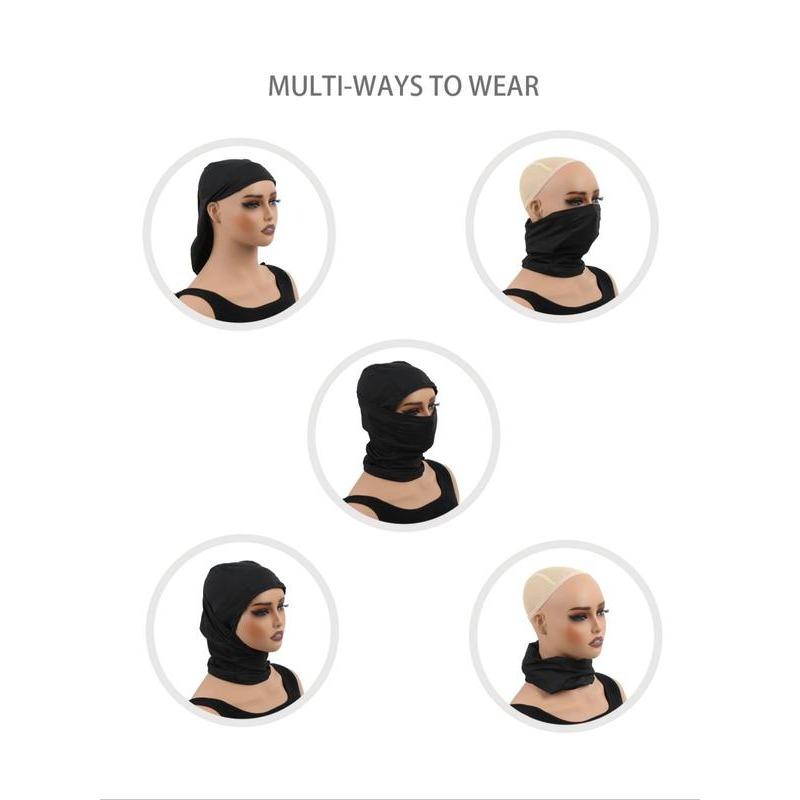 2024 Summer Solid Color Windproof Balaclava Hat Face Coverage Mask As Perfect Gift, Breathable Sun Protection Face Mask for Women & Men, Fashion Y2k Back To School Streetwear Accessories for Outdoor Activities