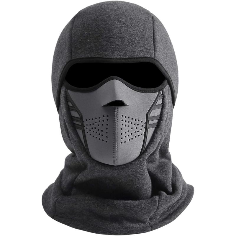 Winter Windproof Fleece Ski Mask Balaclava Headwear Motorcycle Thermal Face Mask Bandanas