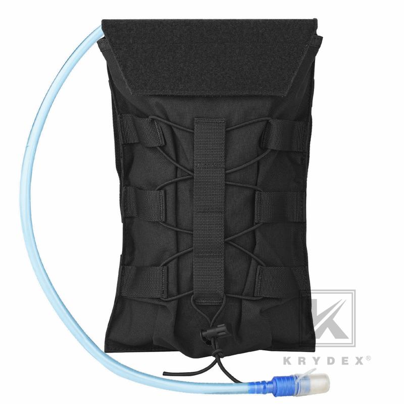 Krydex Tactical 50 oz Hydration Carrier MOLLE Pack Modular Water Bladder Pouch Water Bladder is not include