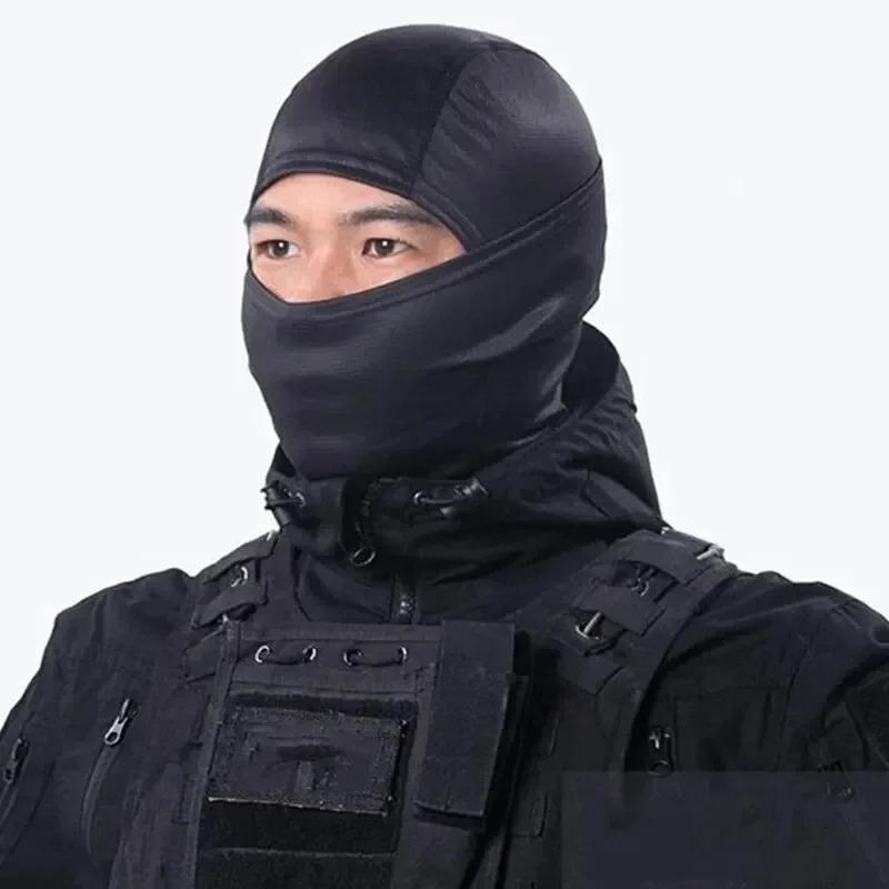 Military Tactical Balaclava, 1 Count Windproof Full Face Mask, Outdoor Hunting Hiking Head Warm Shield, Skiing Scarf, Sports & Outdoor Clothes Accessories