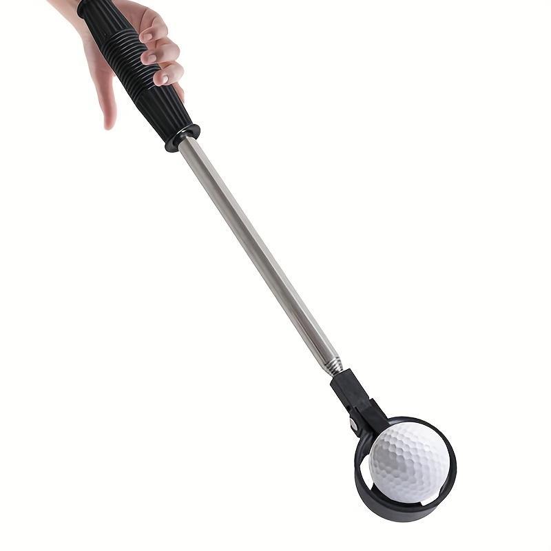 Golf Ball Retriever, Stainless Steel Golf Ball Retriever, 8 Section Retractable Golf Ball Retriever, Perfect Golf Gift (Golf Ball Not Included)