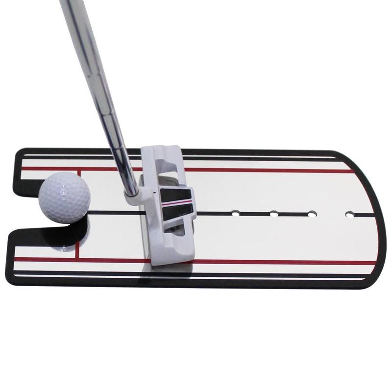 Golf Putting Alignment Mirror, Golf Training Aids, Golf Putting Training Aid, Portable Practice Putting Trainer