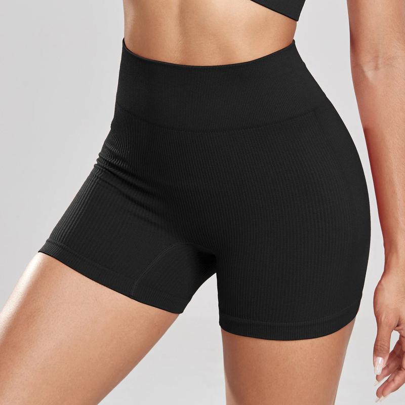 Fitness Shorts Sets Skinny Stretch High Waist Sexy Shorts Sets