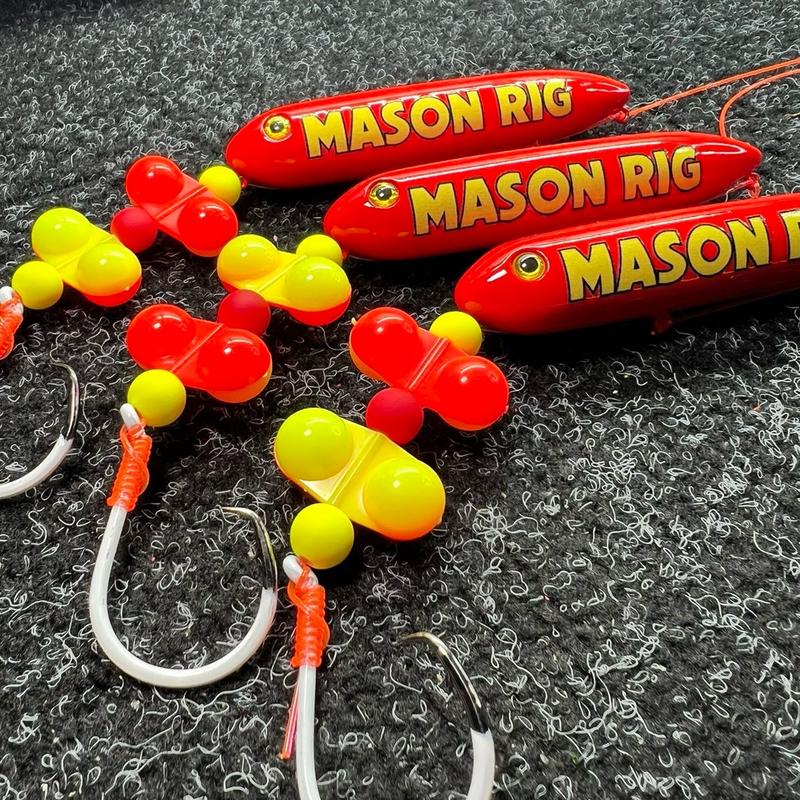 The Mason Rig - 3 Pack 6 0 hooks 