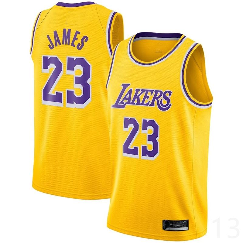 LeBron James Men's Sleeveless stitched Basketball Jersey Gold 2024