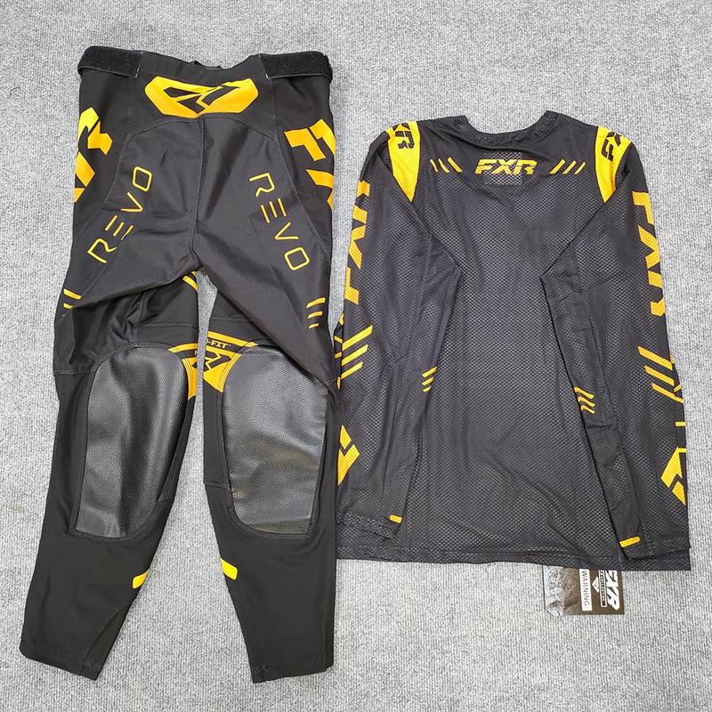 Motorcycle Racing Mountain Bike Set, 2 Counts set Long Sleeve Top & Pants, Motorcycle Protective Gear for Adults, Off Road Set Combination