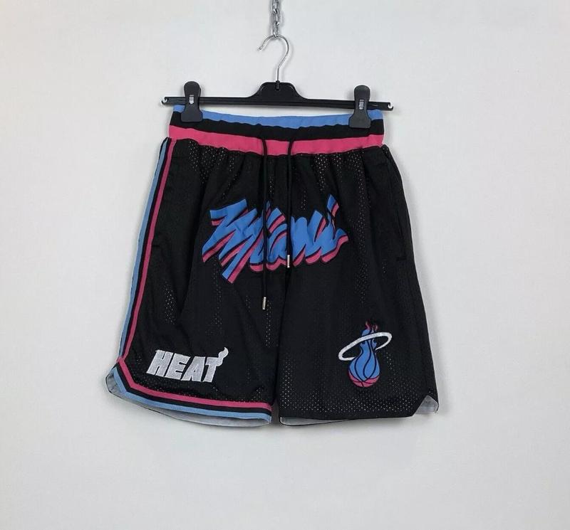 Just Don Miami Shorts Vice Nights Men’s Size Black Basketball Short