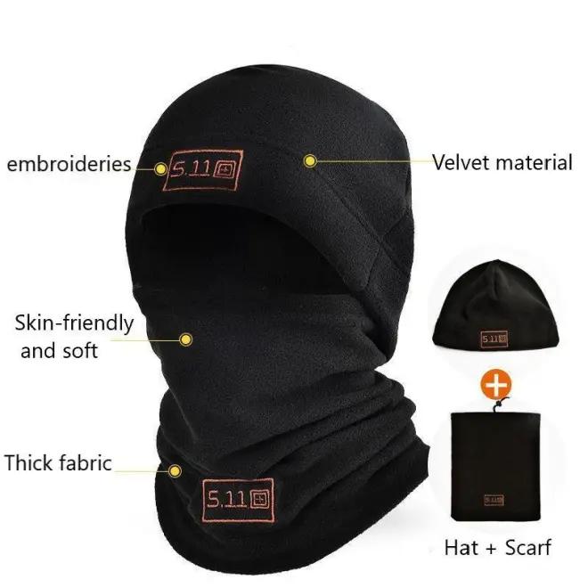 Windproof Hat Windproof Face Mask Polar Fleece Balaclava Hood Face Mask For Cycling Skiing And Training Stay Warm And Protected Party Hat