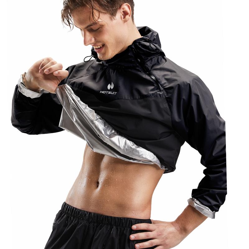 HOTSUIT Unisex Sauna Suit Sportswear | Jacket and Pants Fitness Training Clothes