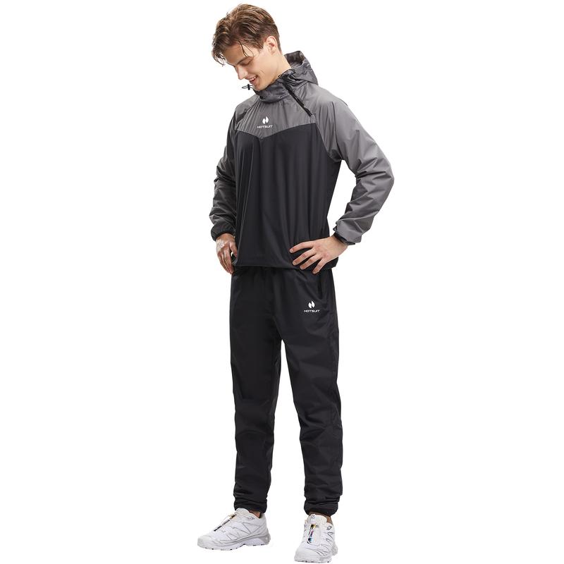 HOTSUIT Unisex Sauna Suit Sportswear | Jacket and Pants Fitness Training Clothes