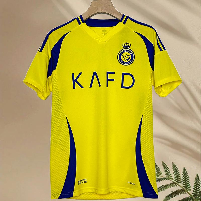 Football Jersey 2425 Al-Nassr FC Victory Home Away 7 Ronaldo Unisex Best Quality