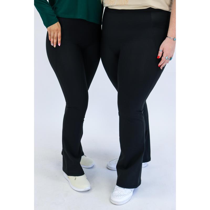 Tummy Control Flare Yoga Pant Leggings by Alexander Jane