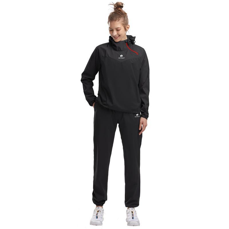 HOTSUIT Unisex Sauna Suit Sportswear | Jacket and Pants Fitness Training Clothes