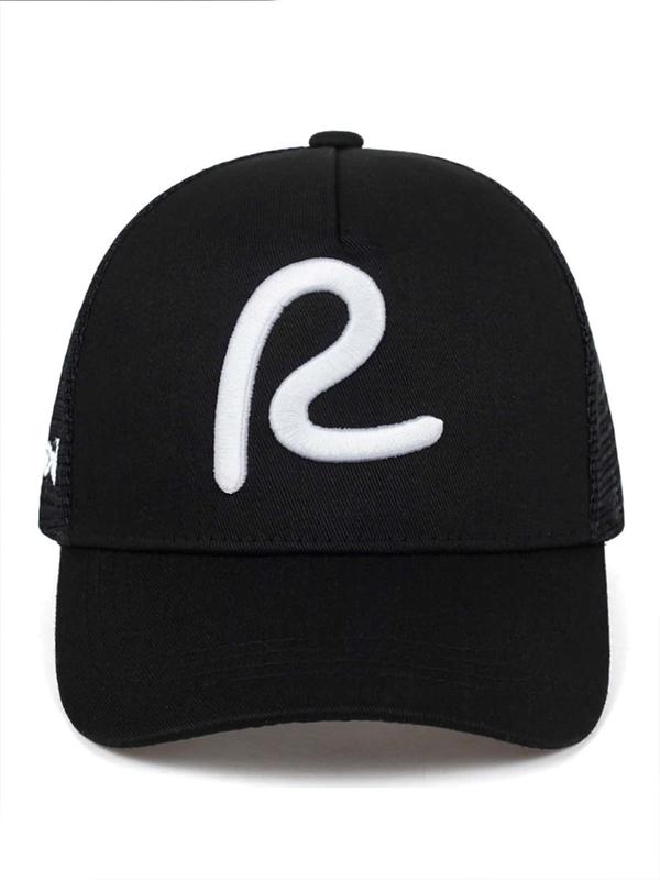 Letter Embroidery Baseball Cap, Casual Outdoor Sports Hat for Men & Women, Adjustable Sun Protection Cap for Daily Wear