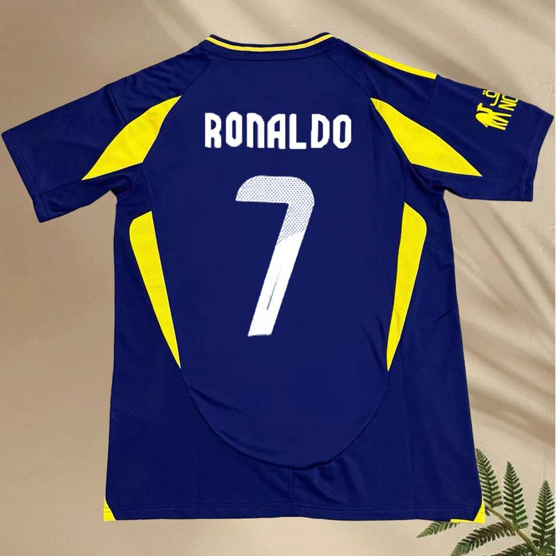 Football Jersey 2425 Al-Nassr FC Victory Home Away 7 Ronaldo Unisex Best Quality