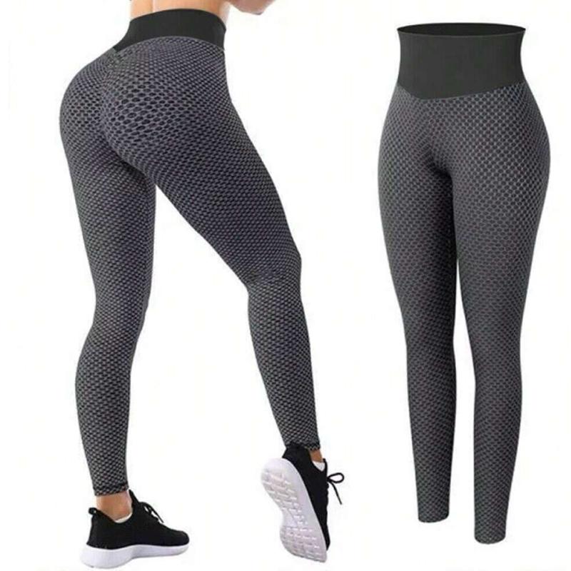 Ultra-Comfortable High-Waisted Leggings for Women - Tummy Control, No See Through, Four-Way Stretch, Moisture-Wicking, Soft and Breathable Fabric - Perfect for Workout, Yoga, Running, Fitness, and Daily Wear