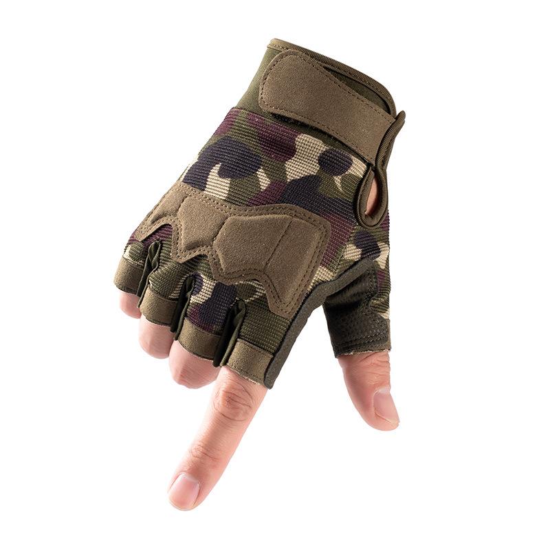 Half finger men's and women's outdoor sports cycling training gloves  non-slip wear-resistant tactical gloves, fitness gloves